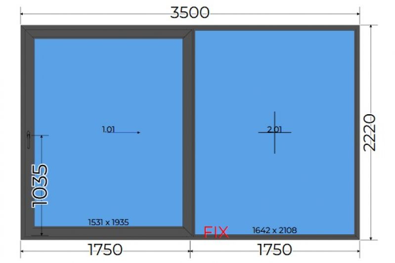 Smart Slide 3500 x 2220 Antracyt