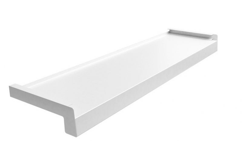 Parapet Stalowy Biały 9016