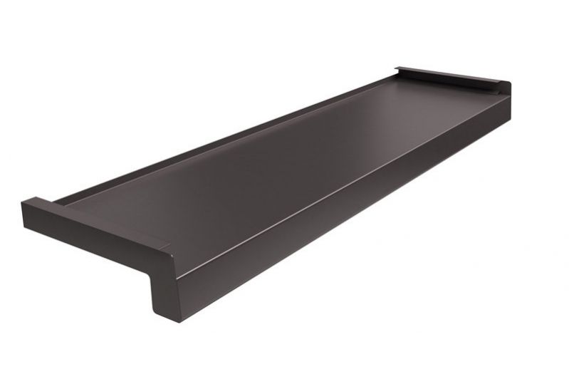 Parapet Stalowy Brąz 8019